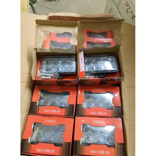 đèn trợ sáng 8 bóng led
