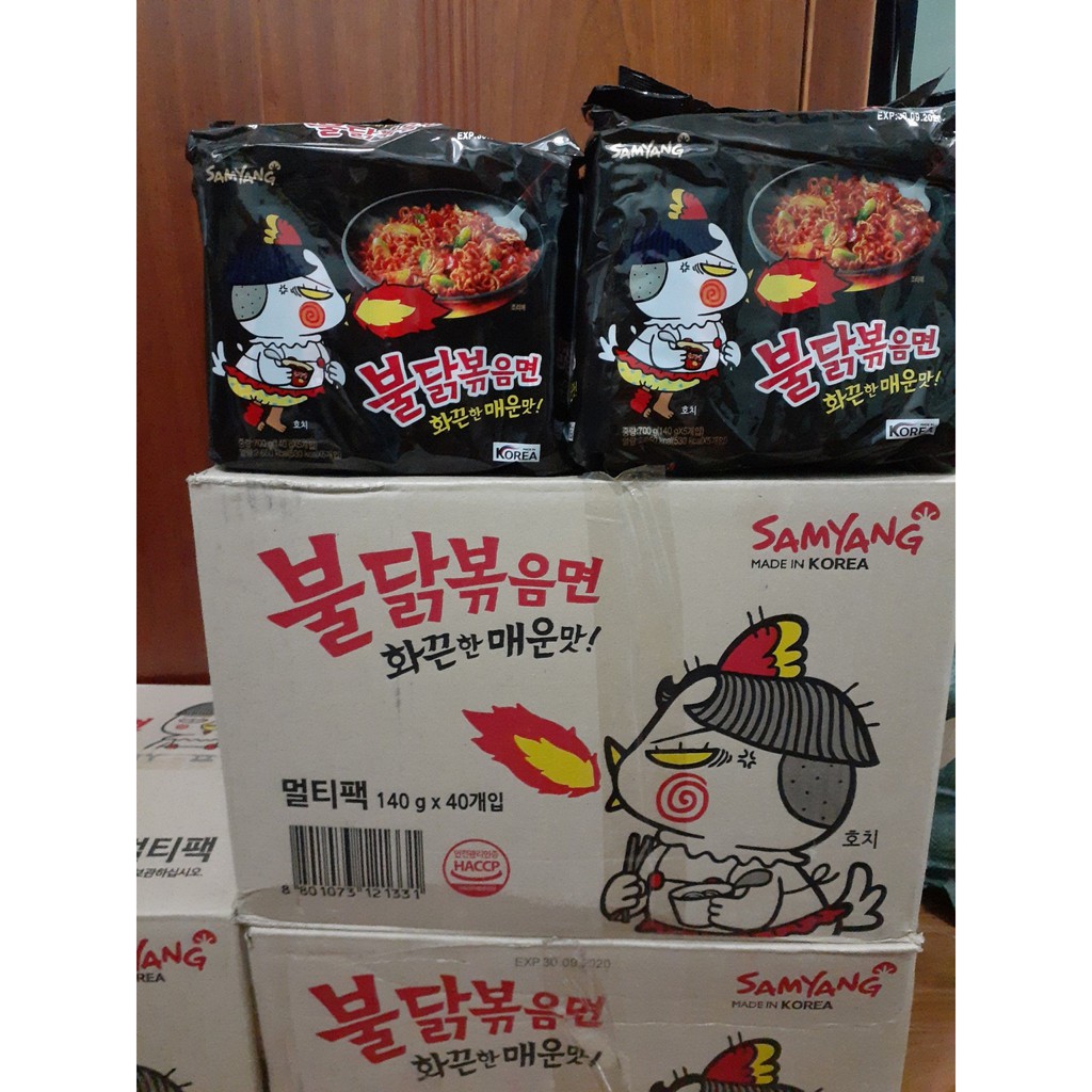 Giá Sỉ 1 Thùng Mì Cay Samyang Vị Gà Cay - Hàn Quốc | BigBuy360 - bigbuy360.vn