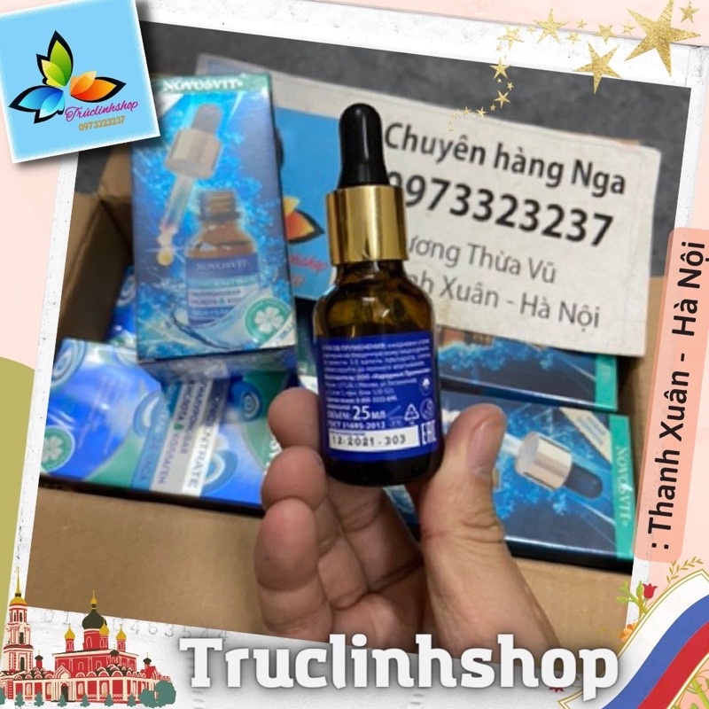 serum collagen novosvit 24h 25ml dưỡng da giảm nếp nhăn