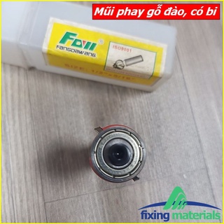 Mũi phay gỗ đào (có bi) cốt 12 ly (mũi router, dao phay gỗ, mũi soi gỗ)