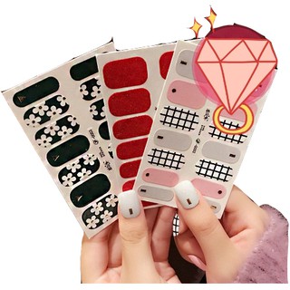Set 14 tấm nhãn dán trang trí móng nghệ thuật 3d