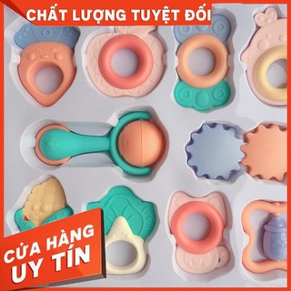 GIÁ SỐC : Sét xúc xắc gặm nướu 10 món cho bé ( Hàng nội địa Trung Quốc ) Du&Pi