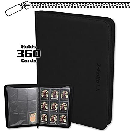Album khóa kéo zipper đựng thẻ bài Z-FOlio 9-Pocket LX BCW