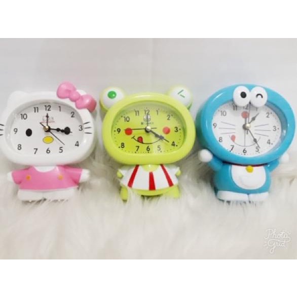 Vào.10jn22n | Đồng Hồ Báo Thức HY2050 MHT Doraemon Hello Kitty Keropi / Beker