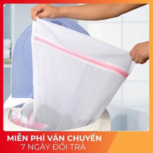 Túi giặt quần áo size to kích thước 50 x 60cm Túi lưới giặt đồ tiện dụng