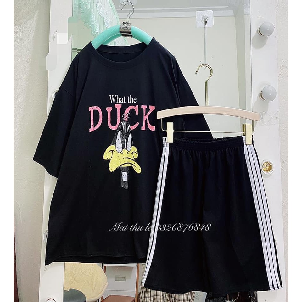 [Mã FADI5K245 giảm 5K đơn 0đ] [RẺ VÔ ĐỊCH] Sét Bộ Áo Thun Tay Lỡ Mix Quần Đùi 3 Sọc Nhiều Hình Cực Hot | BigBuy360 - bigbuy360.vn