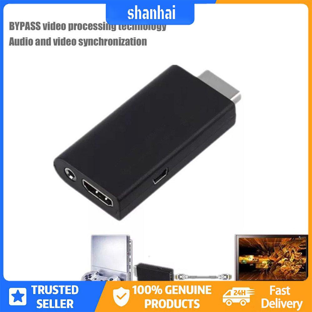 Bộ chuyển đổi video âm thanh tương thích PS2 sang HDMI Cáp AV HDMI tương thích