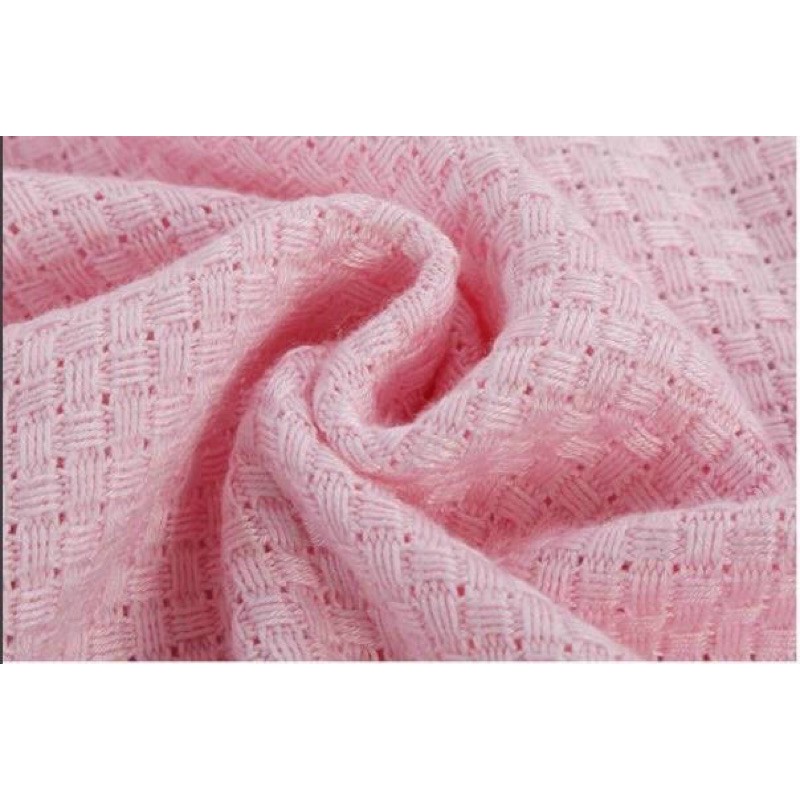 Chăn lưới sợi tre Bamboo Blanket Manny KT: 110x110cm