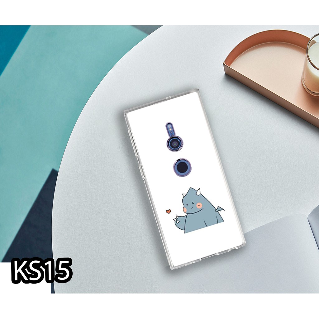 [HOT] Ốp lưng Sony Xz/XZ1/L1/XA/XA1/XA1Plus/XAUltra/Experia2 in hình Cute Dino Siêu đáng yêu, giá cực tốt