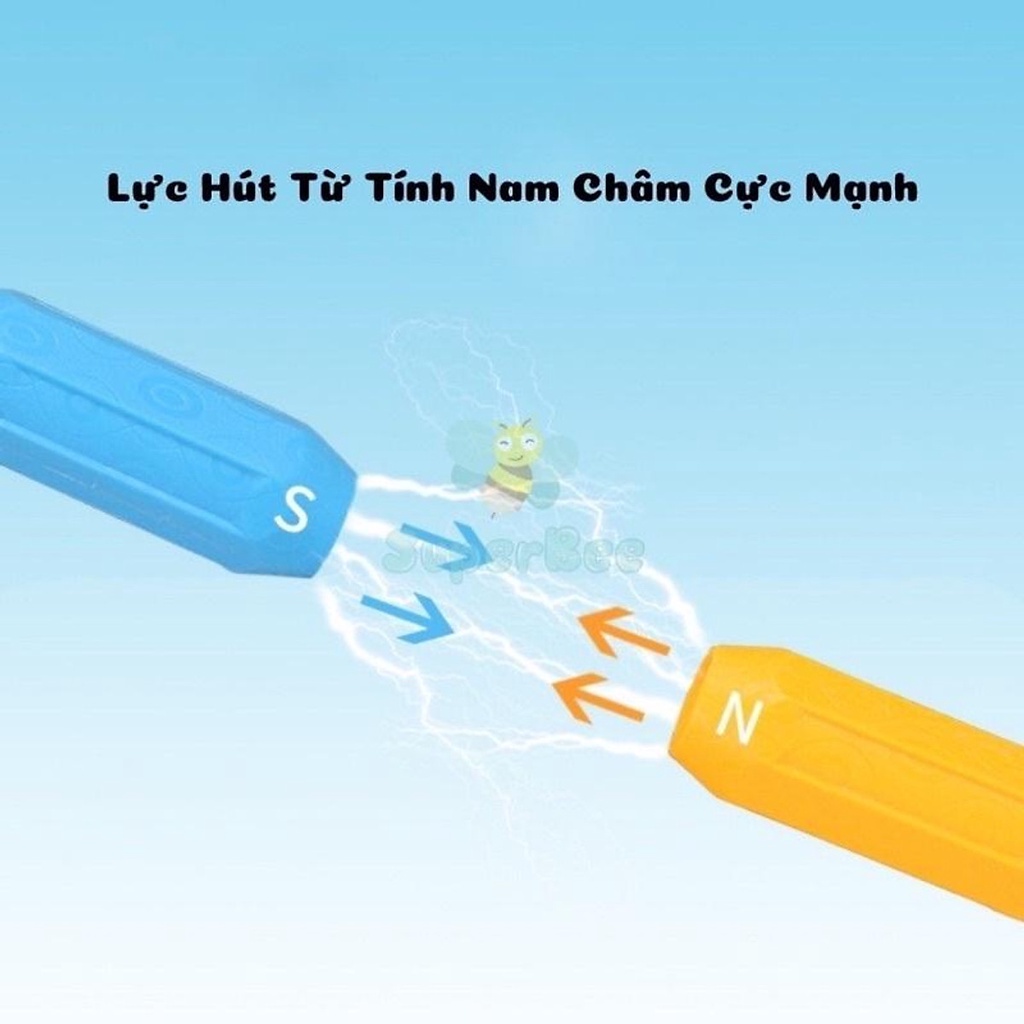 Ghép Hình Nam Châm 64 Chi Tiết Đồ Chơi Thông Minh Cho Bé