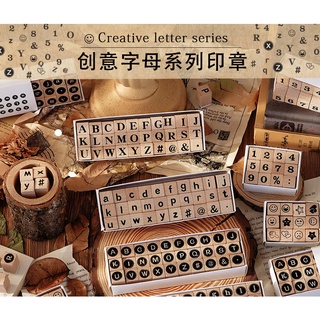 Bộ con dấu Chữ và Số các loại
