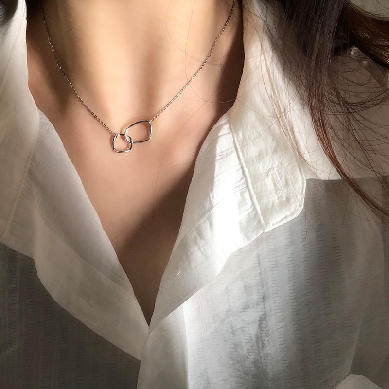 vòng cổ Mặt Tròn Đơn Giản C133