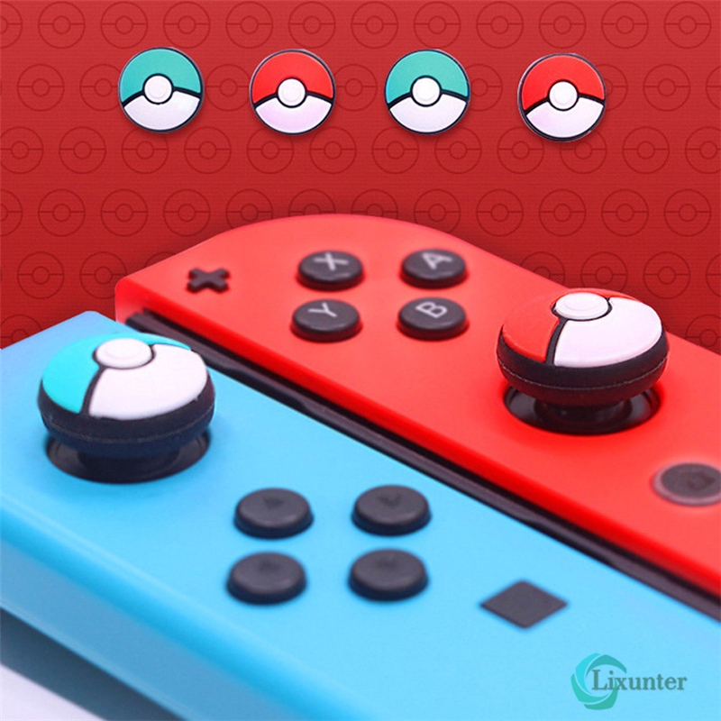 Tay cầm Silicon kiểu pokemon dễ thương chuyên dụng cho máy chơi game Nintendo