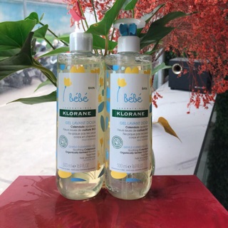 SỮA TẮM KLORANE BEBE – Sữa tắm gội 2 in 1 cho bé
