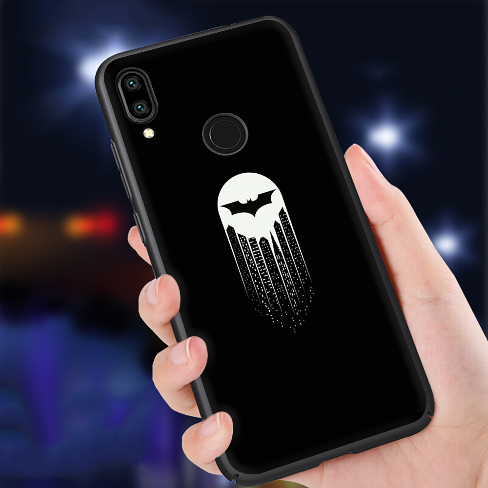 Ốp Điện Thoại Tpu Mềm Chống Rơi In Logo Batman Cho Redmi Note 5 6 7 8 8t 5 Pro 6 Pro 7 Pro