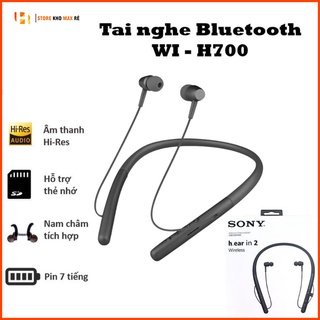 Tai nghe bluetooth sony h.ear in 2 wi-h700 thể thao bass đập mạnh tốt nhất trong tầm giá!