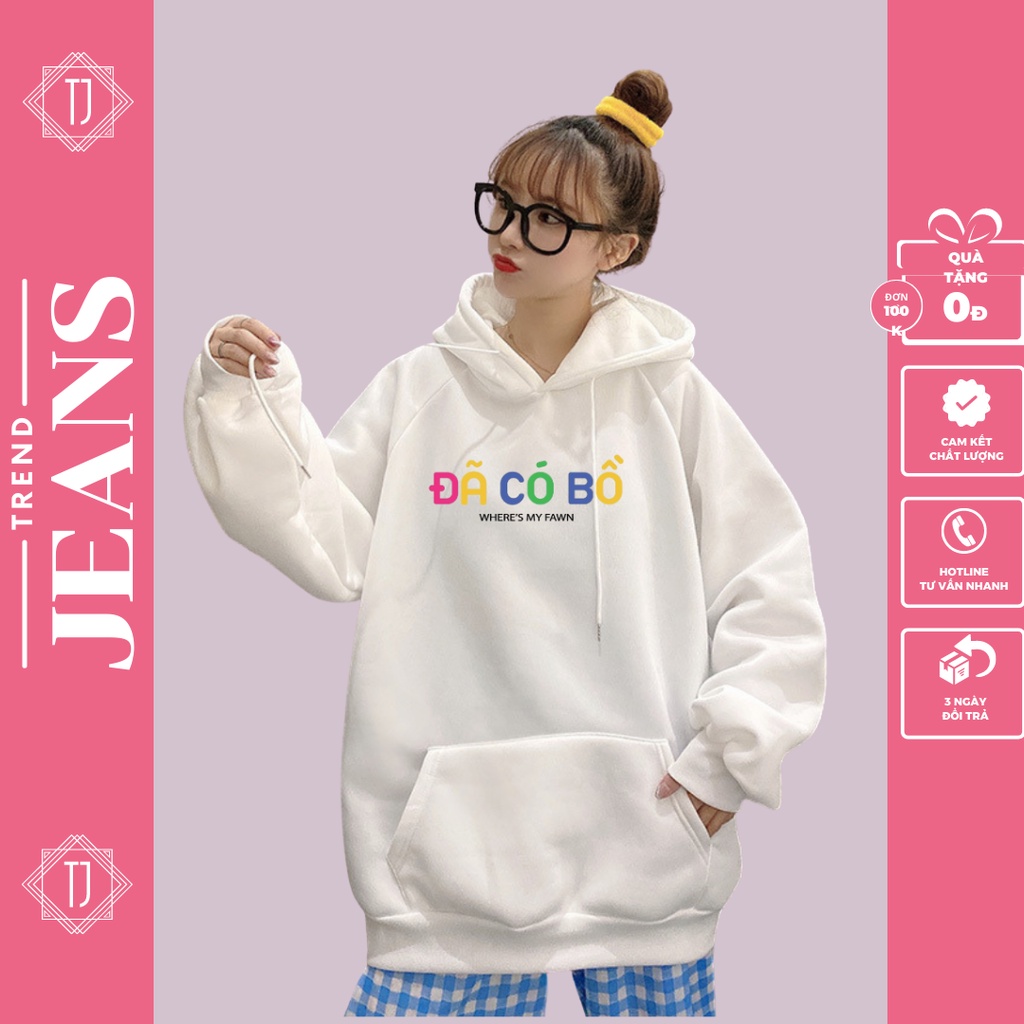 Áo hoodie nam nữ kiểu dáng unisex in hình Underbroken, Đã có bồ, Chưa có bồ, under Hà Nội Form Rộng