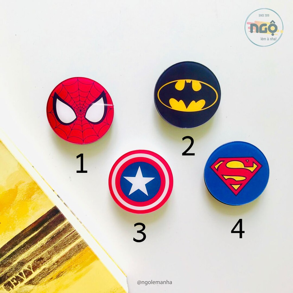 [ĐƯỢC CHỌN MẪU] Giá đỡ điện thoại Siêu Anh Hùng cool ngầu | BigBuy360 - bigbuy360.vn