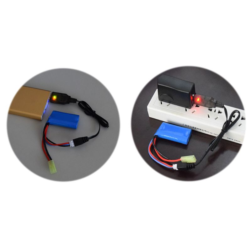 Bộ sạc pin Lipo RC 7.4v 2000ma/ 1000ma/ 500ma Xh-3P 2s Li-Ion