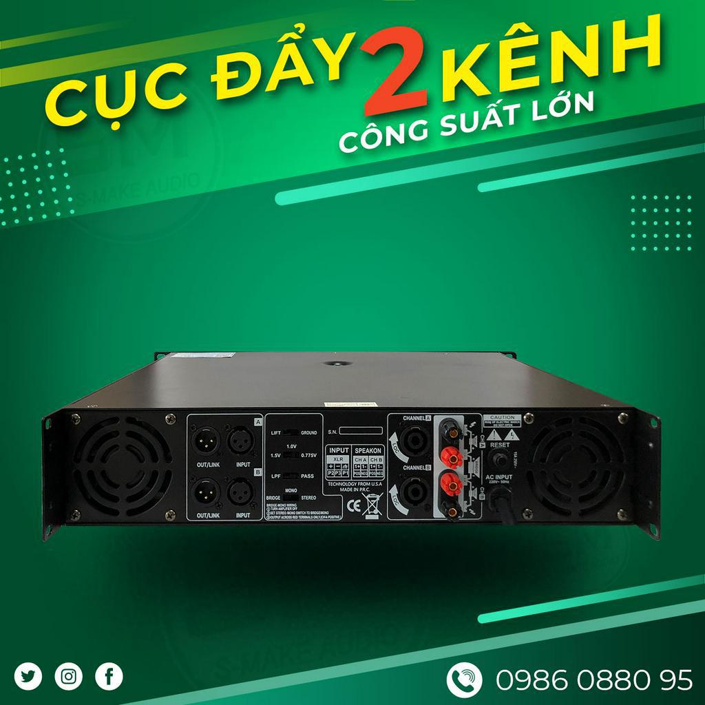 CỤC ĐẨY 2 Kênh TD ACOUSTIC DK 2.10L - 32 SÒ 900W - Tặng dây CANON TD chống nhiễu