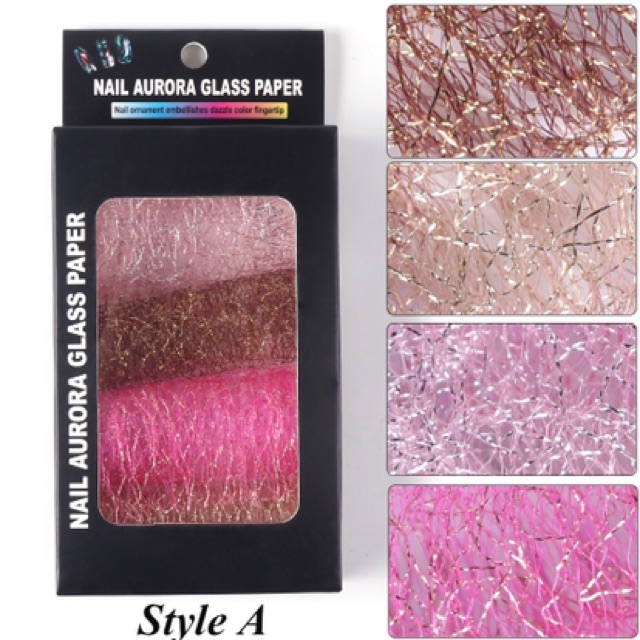 Ren lưới ẩn nail 4 màu / hộp