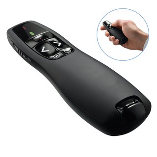 Bút chỉ laser điều khiển từ xa R400 2.4Ghz dùng khi thuyết trình PowerPoint