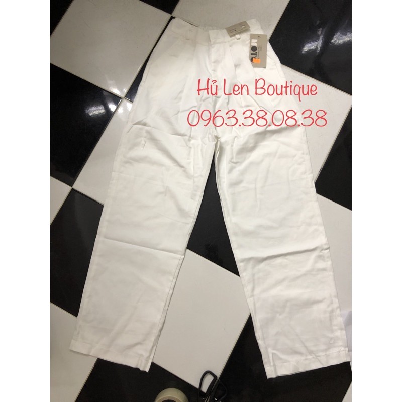 QUẦN KAKI ỐNG RỘNG LƯNG CAO (VIDEO + HÌNH THẬT) | BigBuy360 - bigbuy360.vn