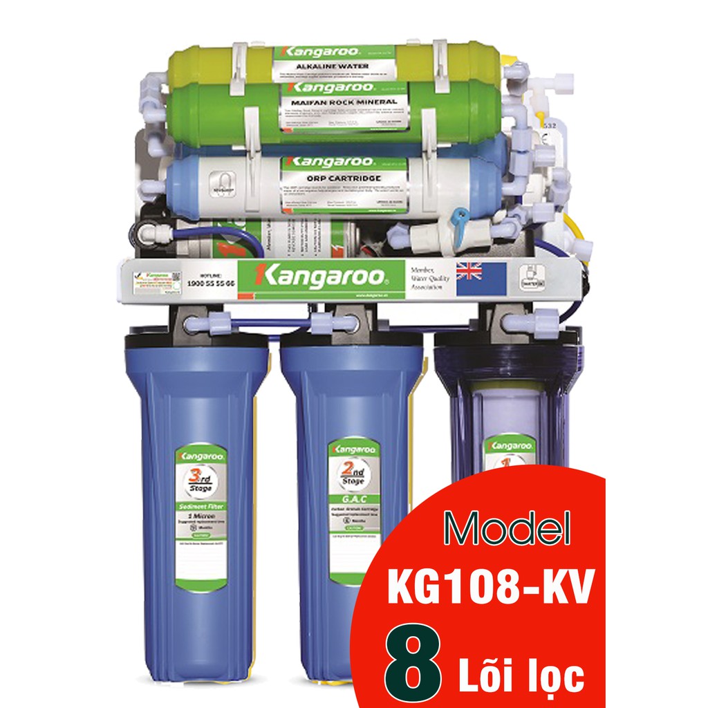 MÁY LỌC NƯỚC KANGAROO KG108A KV