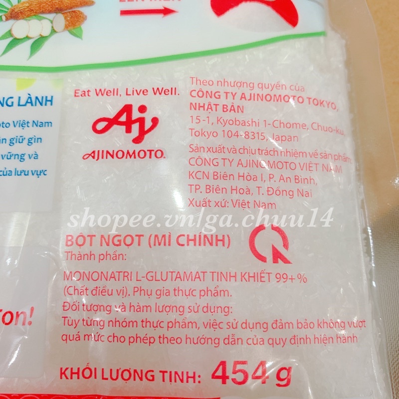 Bột Ngọt AJINOMOTO Các Loại