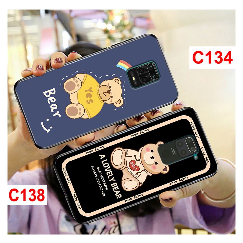 Ốp Redmi Note 9 - Note 9s - Note 9 Pro in hình gấu bear thời trang, cute . ốp lưng xiaomi note 9/9s/9pro chất lượng.
