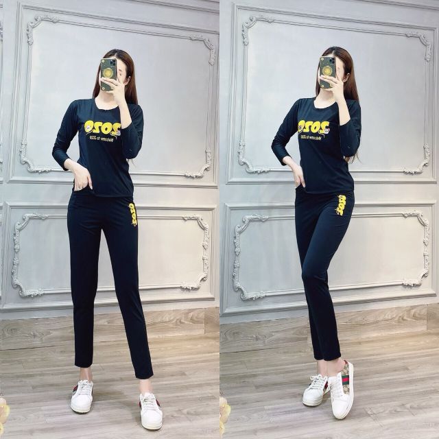 Đồ Bộ Thu Đông Tay Dài Đồ Bộ Nữ Mặc Nhà Đẹp | BigBuy360 - bigbuy360.vn