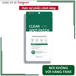 Miếng Dán Mụn Some By Mi Clear Spot Patch 18 Miếng/ 8g