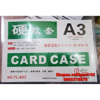 Tập 10 chiếc card case a3 , a4 , a5