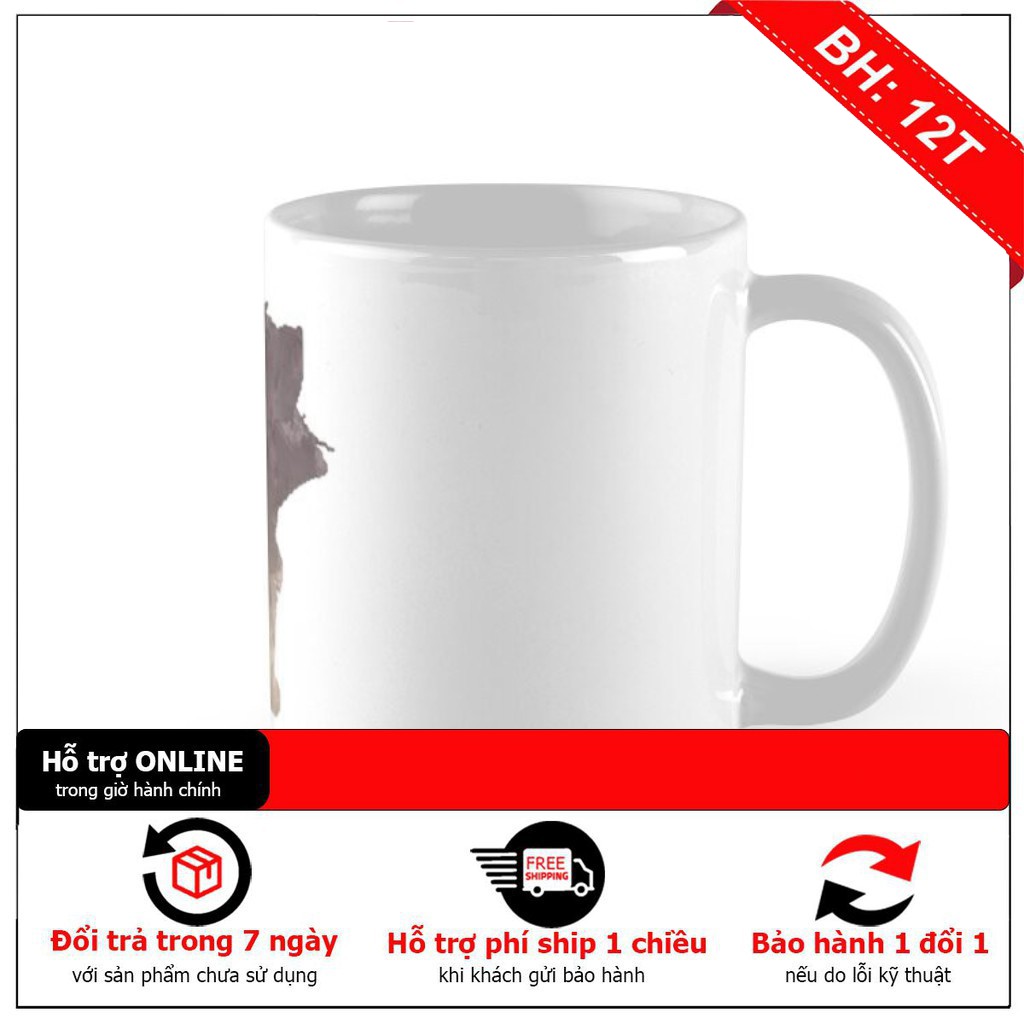 HÀNG ĐẸP Cốc Sứ In Hình -Hình bóng lấy cảm hứng từ mèo con-HT46-2020-320-