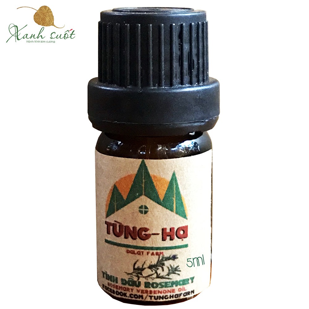 [Tùng Hạ Farm] Tinh Dầu Rosemary nguyên chất 5ml - Rosemary Essential Oil