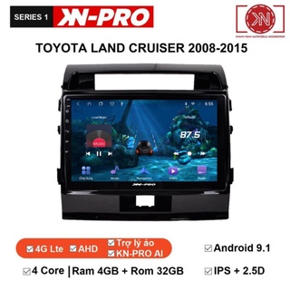 [ SALE ] [Rẻ số 1] MẶT DƯỠNG LẮP DVD ANDROID CHO XE Lancruise 2010 9INCH CÓ JACK NGUỒN ZIN