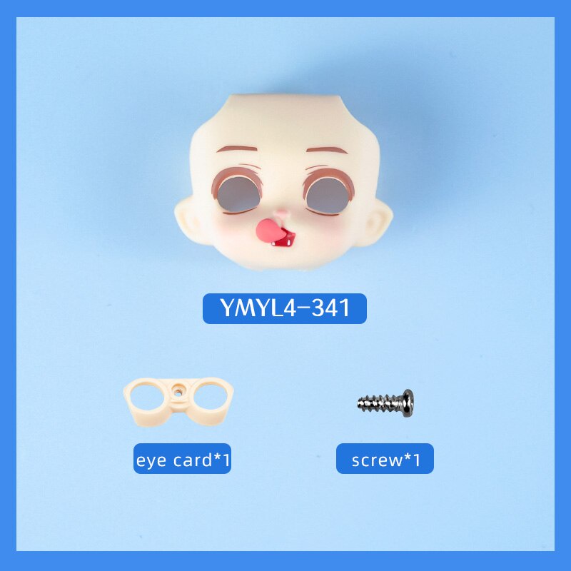 Mặt Nạ Đất Sét Cho Búp Bê Ob11