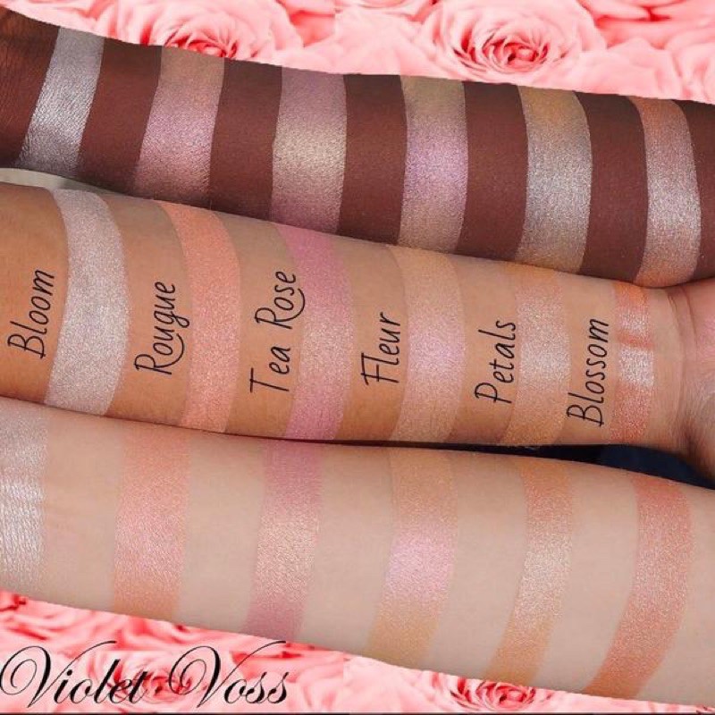 Phấn bắt sáng Violet Voss Pro Rose Gold Highlighter Palette