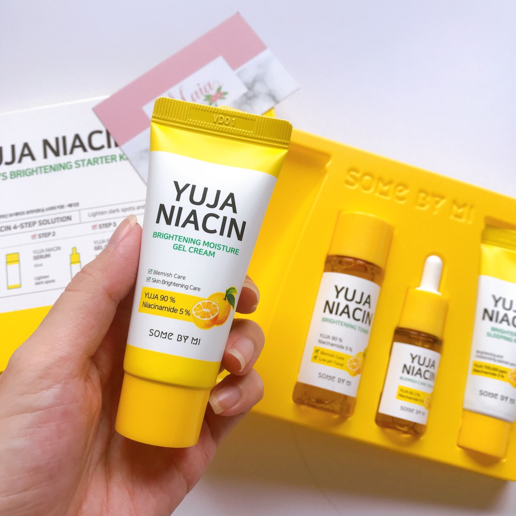 Set 4 Món Dưỡng Trắng Da Some By Mi Yuja Niacin 30 Days Brightening Stater Kit-Edition