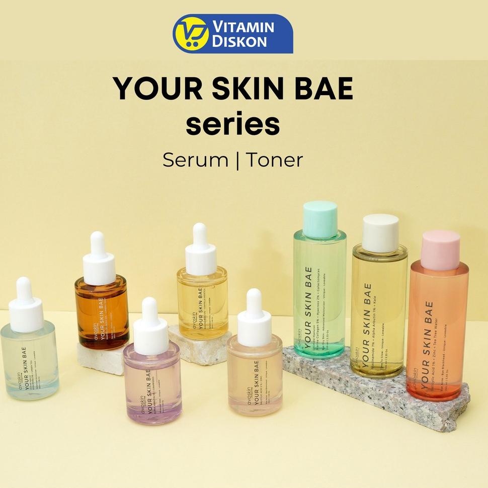 Giày thể thao Avoskin YOUR SKIN BAE SERIES TONER NIACINAMIDE 7% + ALPHA ARBUTIN 1% + KALE ⇡ | BigBuy360 - bigbuy360.vn