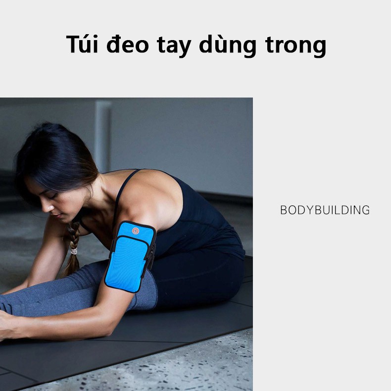 Túi Đeo Tay Tudu, Bao Đựng Điện Thoại 6.3~7inch Dùng Khi Tập Thể Thao, Chạy Bộ (CN312)