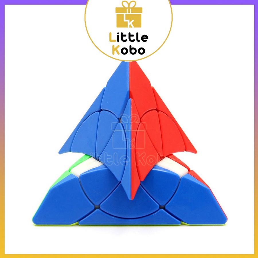 Rubik Biến Thể YJ Petal Pyraminx Yulong Rubik Biến Thể Tam Giác Pyraminx Stickerless