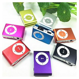 Máy mp3 vỏ nhôm cắm thẻ vuông