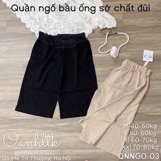 ( 40-80kg) Quần Ngố Bầu - Quần lửng bầu ông rộng Mềm Mát