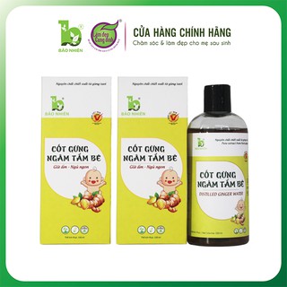 Combo 2 Cốt Gừng Thảo Dược Tắm Bé Bảo Nhiên 330ml - Bảo Nhiên (Việt Nam)
