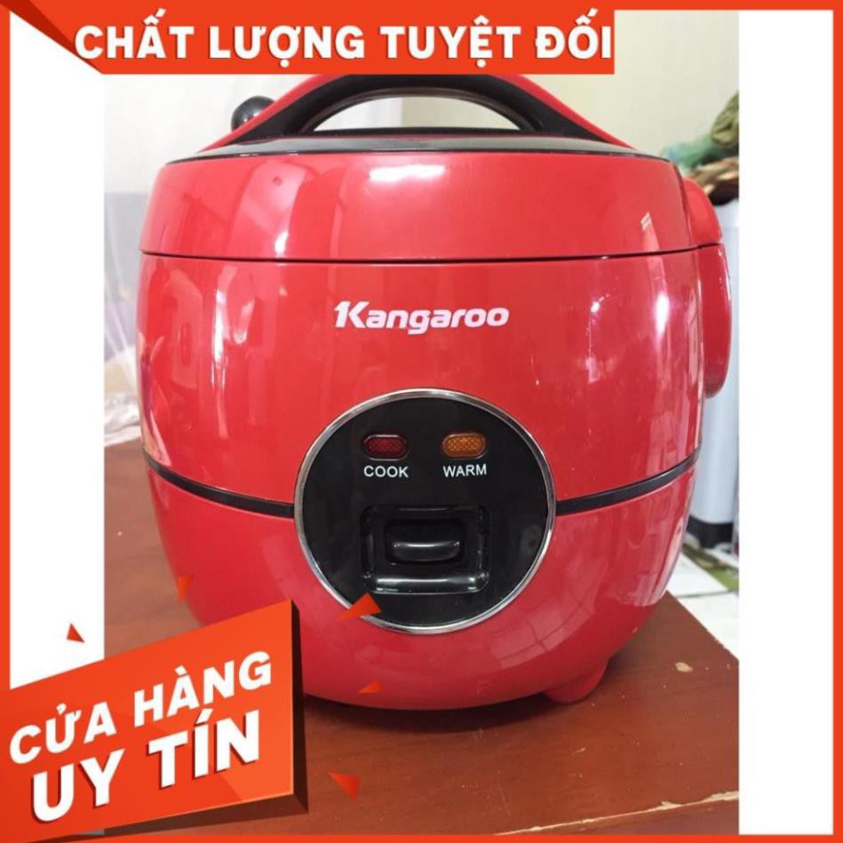 Nồi cơm điện Kangaroo 1.2 lít KG822 đỏ ảnh thật