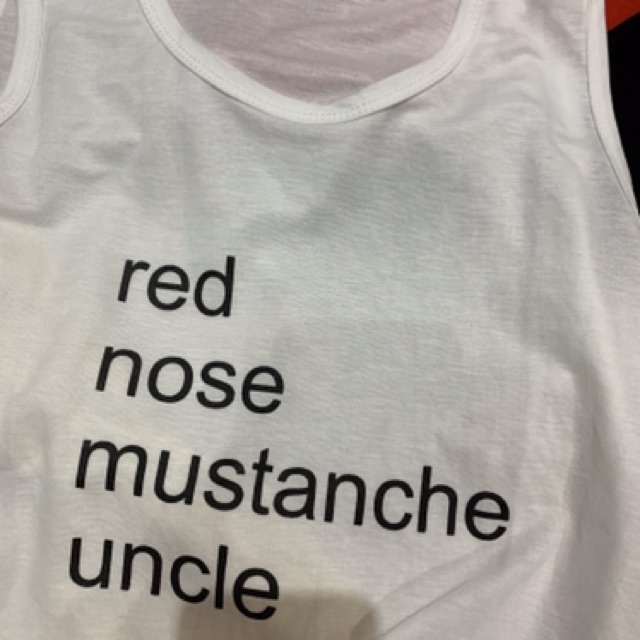 Áo phông giấy sát nách chữ RED | BigBuy360 - bigbuy360.vn