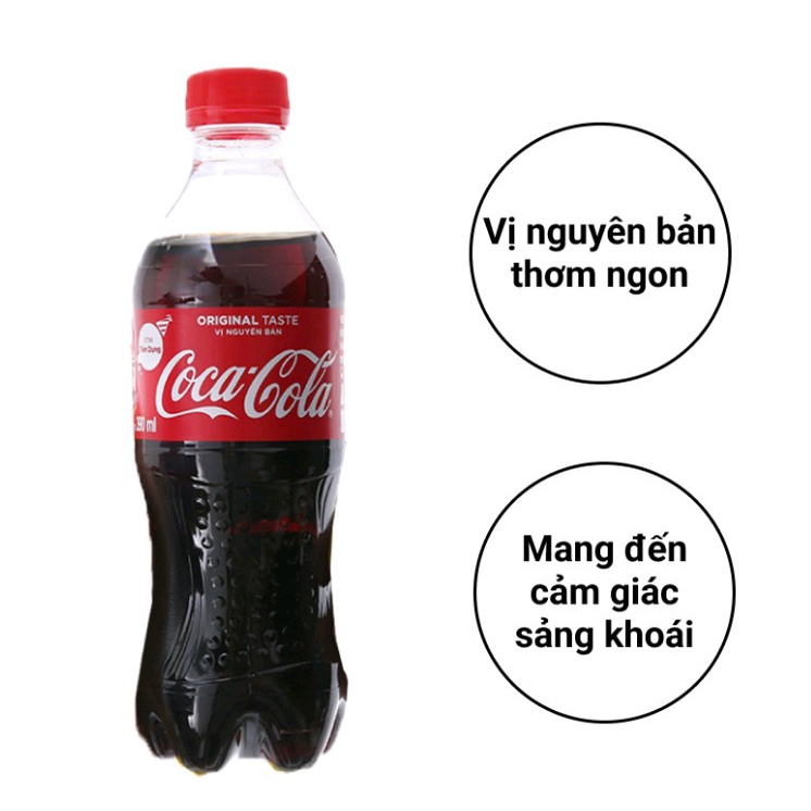 24 chai nước ngọt Coca Cola 390ml