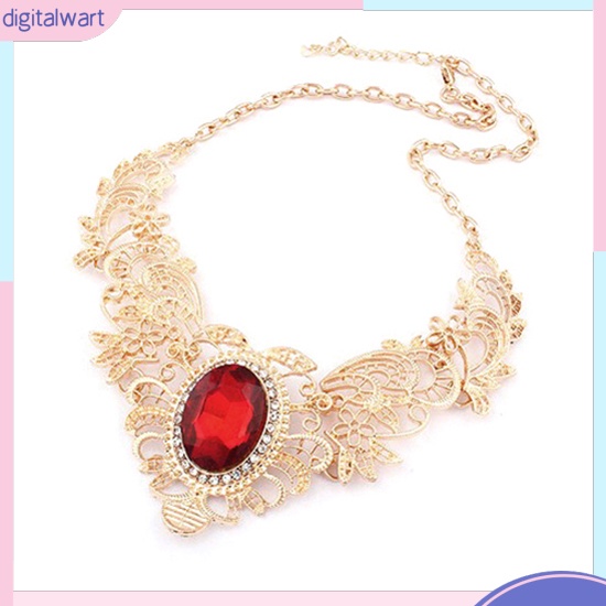 Dây Chuyền Đính Đá Kiểu Dáng Sang Trọng Thanh Lịch Dành Cho Nữ