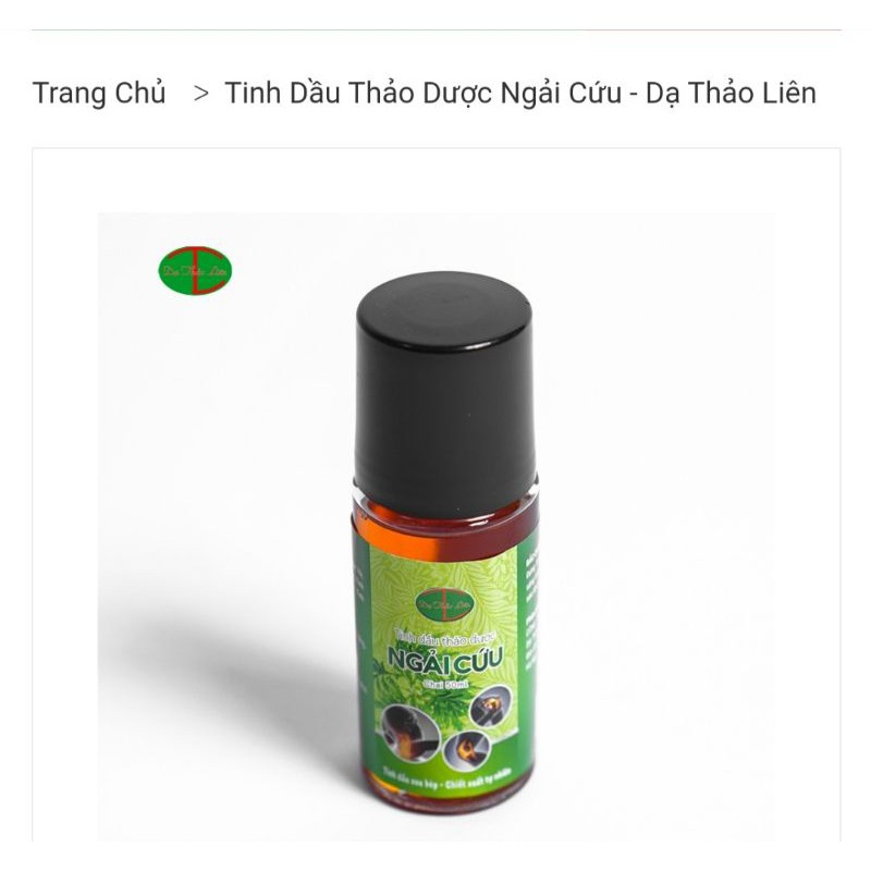 Tinh Dầu Ngải Cứu DẠ THẢO LIÊN